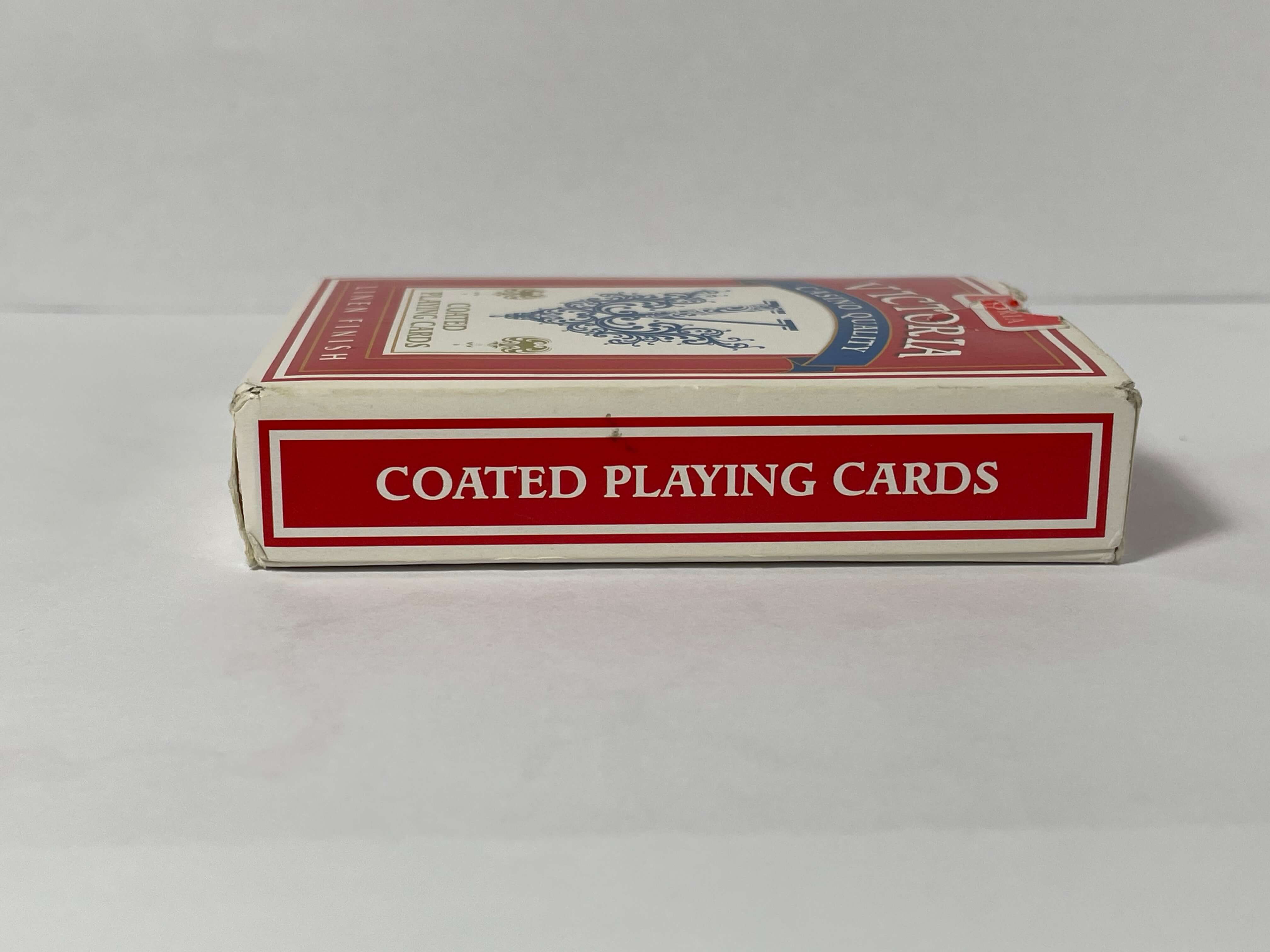 A side view of the card box that I edited on photoshop to place on my model.