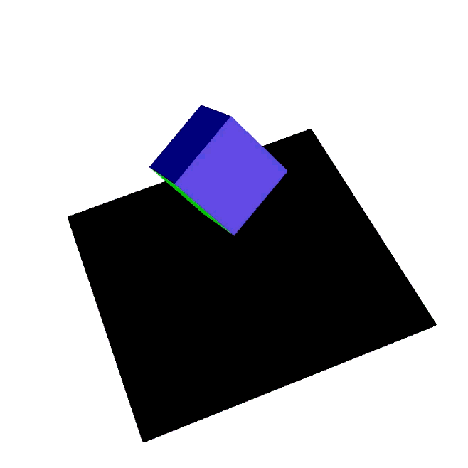 I continued to experiement with various geometric shapes. A cube is a common shape when it comes to viewing things in perspective, so it was interesting to play around with the visuals for a box shape.
